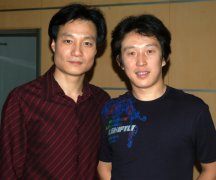 与相声演员牟洋在一起