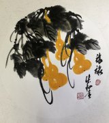 张和花鸟卡纸系列赏析