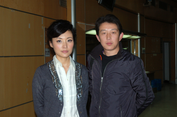与中央电视台著名主持人周涛