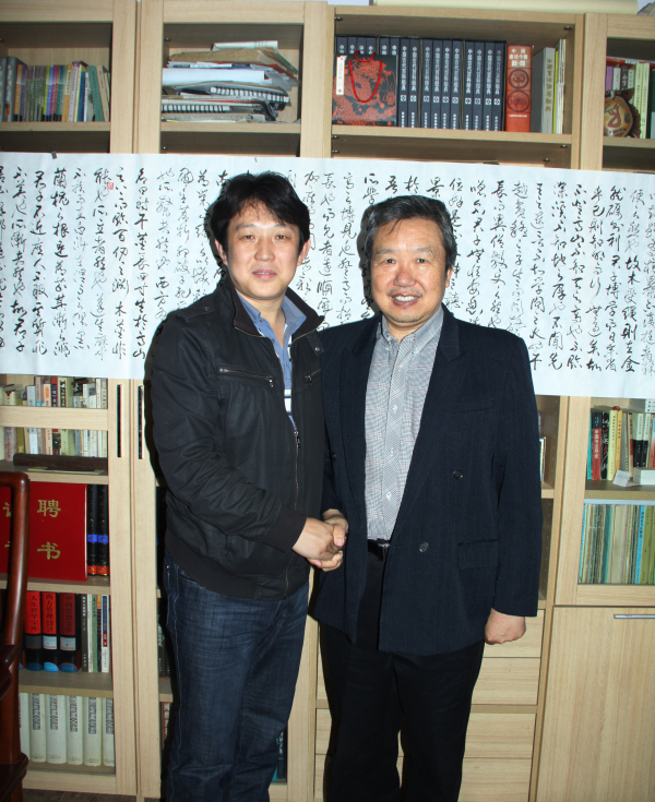 与欧阳中石弟子杨志恒