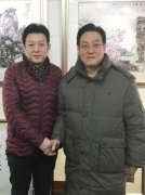 与原北京副市长孙安民留影