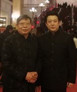 张和与中国书法家协会副主席刘金凯在一起